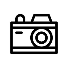 camera line icon