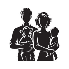 Family Silhouette Gardening: Planting Seeds of Love and Watching Bonds Blossom
