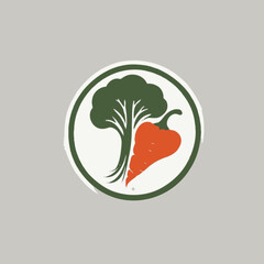 Vegetables Logo EPS Format Very Cool Design