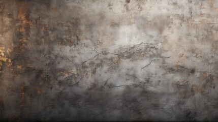 Marbled concrete texture with golden highlights