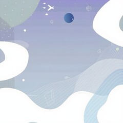 minimalist sky background