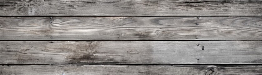 Fototapeta premium Distressed Ashen Grey Timber Detail - Great for Authentic Rural Ambience and Antique Decor