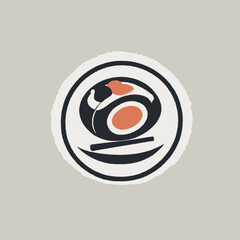 Sushi Logo EPS Format Very Cool Design