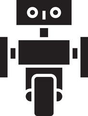 Robot Character Icon
