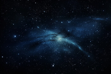 Naklejka na ściany i meble Star Track Galaxy Night View Background
