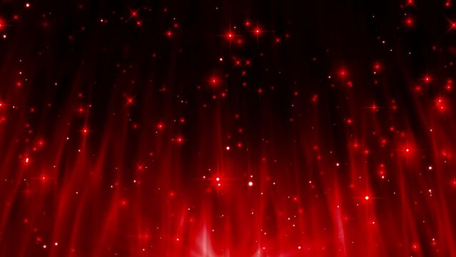 Glitter Particle Effect Background red