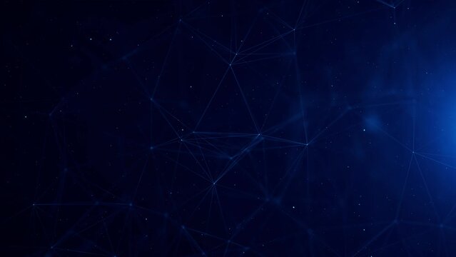 4K 3D Futuristic circle rotation connection abstract background technology metaverse concept. Internet big data of cloud computing, 5g connection data analysis background concept. cyberspace