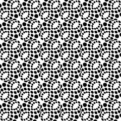 Abstract Shapes.Vector Seamless Black and White Pattern.Design element for prints, decoration, cover, textile, digital wallpaper, web background, wrapping paper, clothing, fabric, packaging, cards, ti