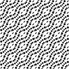 Abstract Shapes.Vector Seamless Black and White Pattern.Design element for prints, decoration, cover, textile, digital wallpaper, web background, wrapping paper, clothing, fabric, packaging, cards, ti