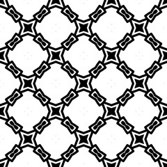 Abstract Shapes.Vector Seamless Black and White Pattern.Design element for prints, decoration, cover, textile, digital wallpaper, web background, wrapping paper, clothing, fabric, packaging, cards, ti