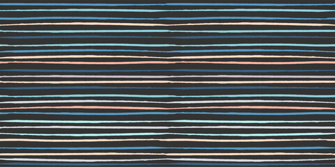 Obraz premium Abstract seamless editable background of horizontal colored lines, a template for textures, textiles and packaging wrappers