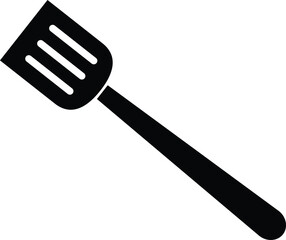 spoon for cooking ikon vector illustration logo design