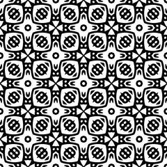 Abstract Shapes.Vector Seamless Black and White Pattern.Design element for prints, decoration, cover, textile, digital wallpaper, web background, wrapping paper, clothing, fabric, packaging, cards, ti