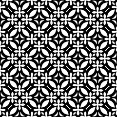 Fototapeta premium Abstract Shapes.Vector Seamless Black and White Pattern.Design element for prints,decoration,cover,textile,digital,wallpaper, web background,wrapping paper,clothing,fabric,packaging,cards, invitations