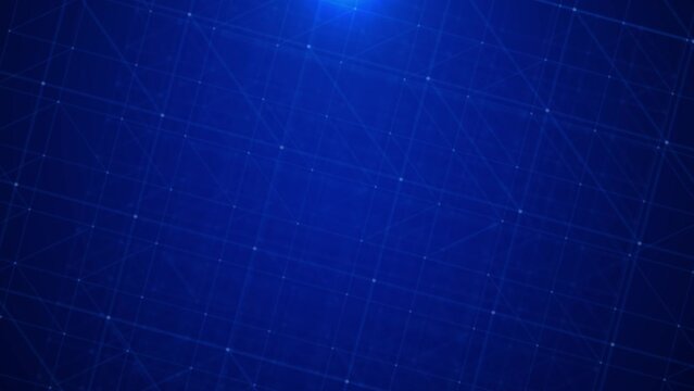 3D 4K Data matrix simulation digital line grid technology futuristic HUD screen background wave effect. cyberpunk style Sci Fi Futuristic laser grid landscape. cyber surface style. grid pattern