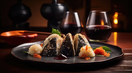 Japanese food onigiri