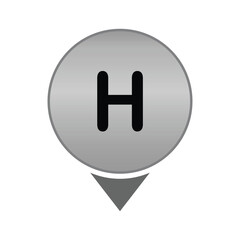 Initial Letter Logo H Template Vector Design