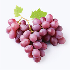 Fototapeta premium Grapes isolated on a white background