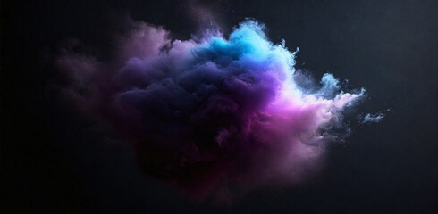 Fototapeta na wymiar abstract colorful smoke background