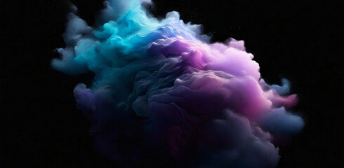Obraz premium abstract colorful smoke background