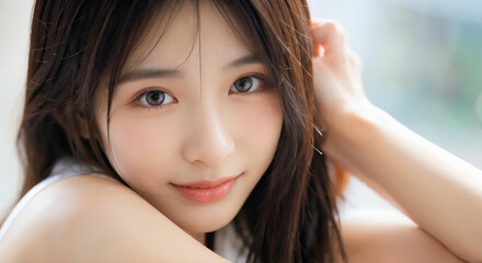 Fototapeta premium 美しい女性