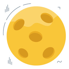 Premium download icon of moon


