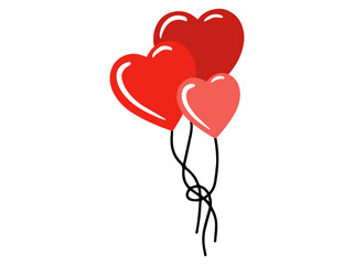 Party Celebrate with Love Red Balloon
