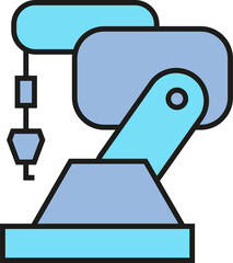 Manufacturing Robot Icon
