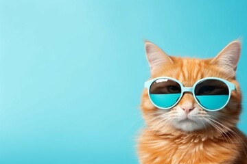 cat in sunglasses