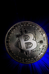 Bitcoin gold coin, main cryptocurrency, Bitcoin is growing