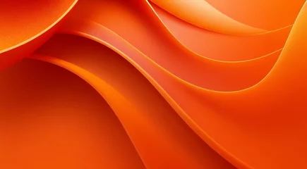 Fotobehang abstract orange background, orange texture background, ultra hd orange wallpaper, wallpaper for graphic design, graphic designed wallpaper © Gegham