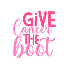 Fototapeta premium Breast cancer SVG Design