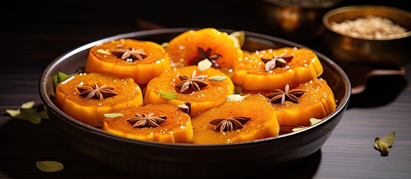 Popular pumpkin sweet dish from India, called Agra petha.