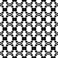 Abstract Shapes.Vector Seamless Black and White Pattern.Design element for prints, decoration, cover, textile, digital wallpaper, web background, wrapping paper, clothing, fabric, packaging, cards.
