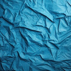 crumpled paper back Soothing Azure Paper Texture for a Calming Background