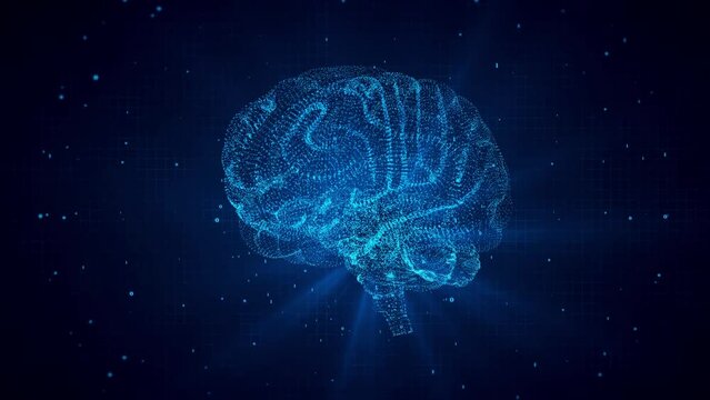 AI, Artificial intelligence digital cyber brain big data mining deep learning Innovation computer technology Background. modern computer, AI cybernetic brain. Circuit Board, Future. thinking process