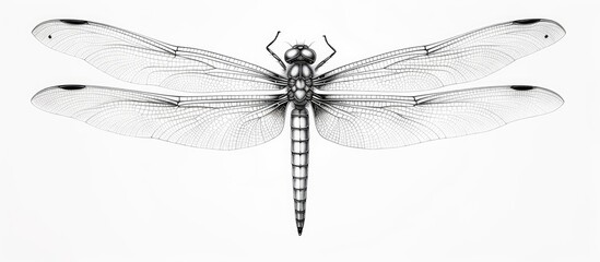 Dragonfly outline.
