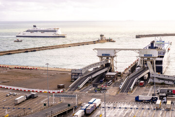 Port Of Dover On loading