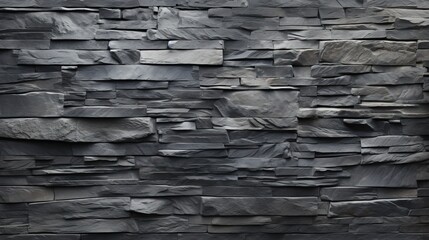 Gray slate texture, slate wall