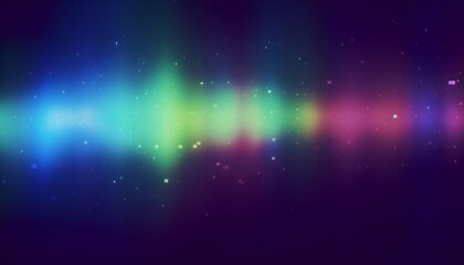 vibrant vhs style green. glitter bokeh lighting effect. Colorfull Blurred abstract background