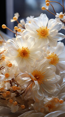 Obraz na płótnie Canvas bouquet of daisy flowers