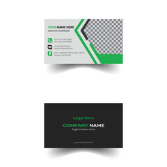 Obraz premium Simple, business, card, design, template, vector, layout, icon, presentation, green, modern, concept, background, abstract, creative, illustration, corporate, web, new, element, concept