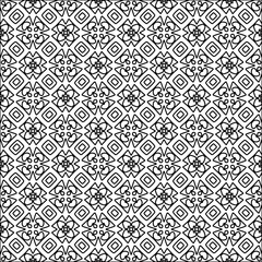 Abstract shapes from lines. Vector graphics for design. Black and white color. Simple pattern.