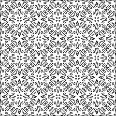 Abstract shapes from lines. Vector graphics for design. Black and white color. Simple pattern.