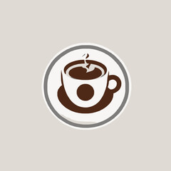Coffe Logo EPS Format Very Cool Design	
