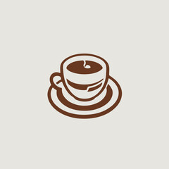 Coffe Logo EPS Format Very Cool Design