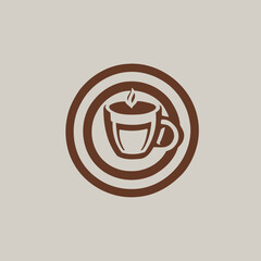 Coffe Logo EPS Format Very Cool Design