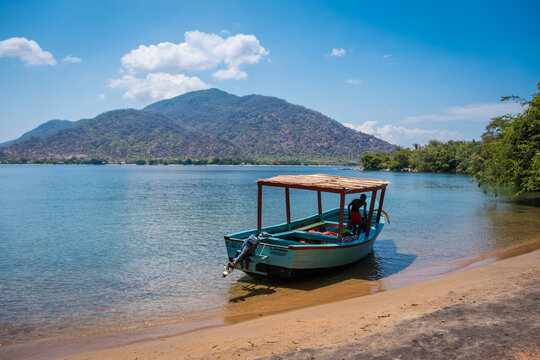Lake Malawi from Thumbi island, Malawi
