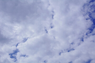 Beautiful blue skies with beautiful clouds