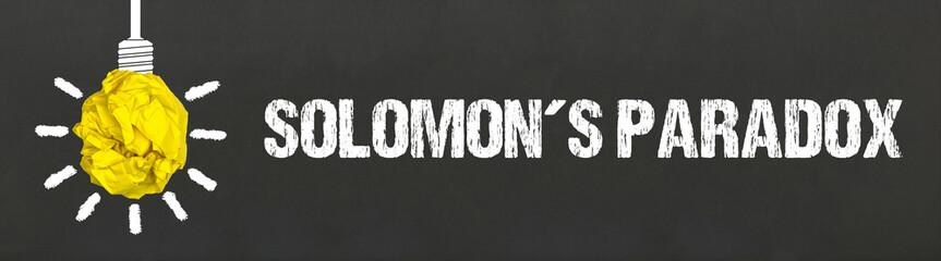Solomon´s paradox
